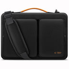 Tech-Protect Defender krepšys 15-16 nešiojamajam kompiuteriui - Juodas ir oranžinis -- Laptop Bags
