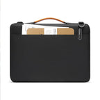 Tech-Protect Defender krepšys nešiojamajam kompiuteriui 13-14 - Juodas ir oranžinis -- Laptop Bags