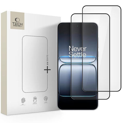 Tech-Protect Glass Fit+ stiklas OnePlus Nord 5 – juodas (2 vnt.) -- OnePlus Nord 5