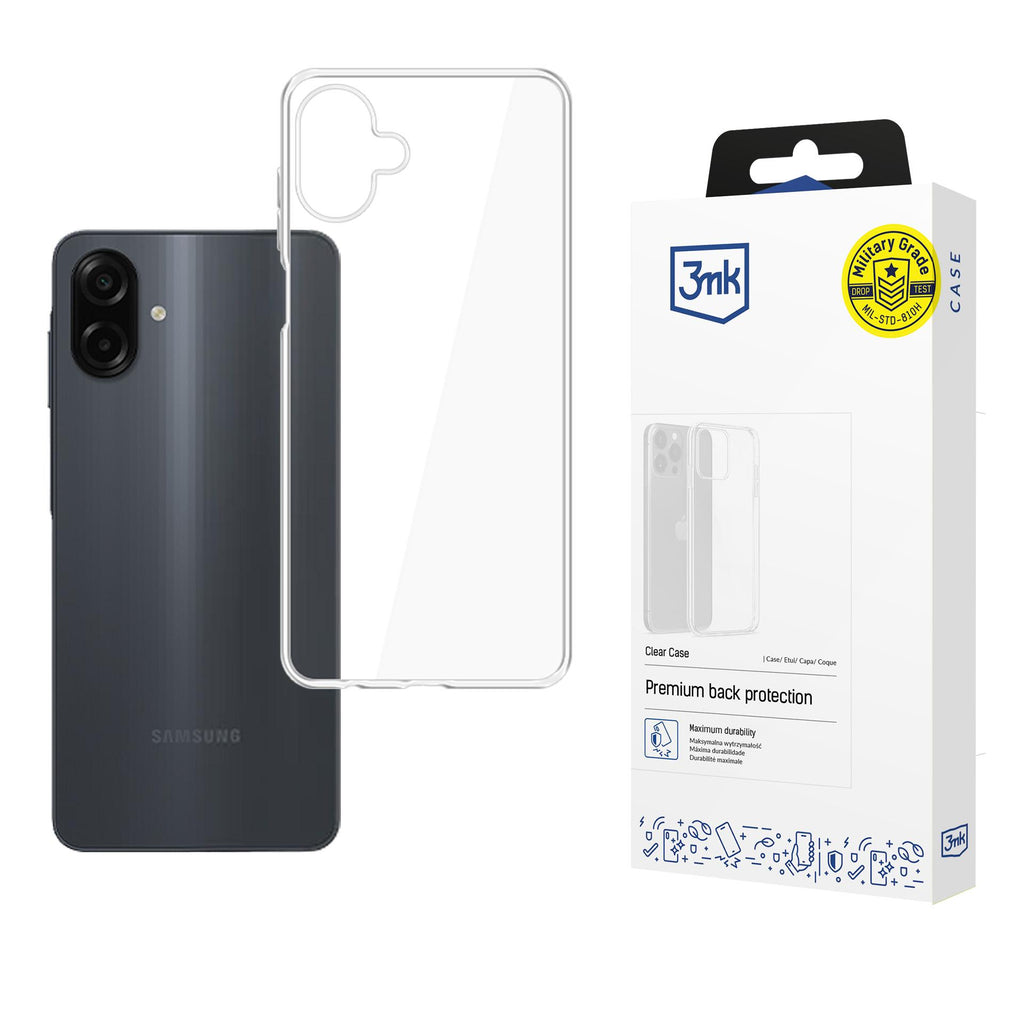 3mk clear dėklas skirtas Samsung Galaxy A07 4G - transparent -- Samsung Galaxy A07 4G