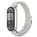 Tech-Protect Nylon Pro dirželis, skirtas Xiaomi Smart Band 8 / 9 / 10 / NFC - smėlio spalvos -- Xiaomi Smart Band 8