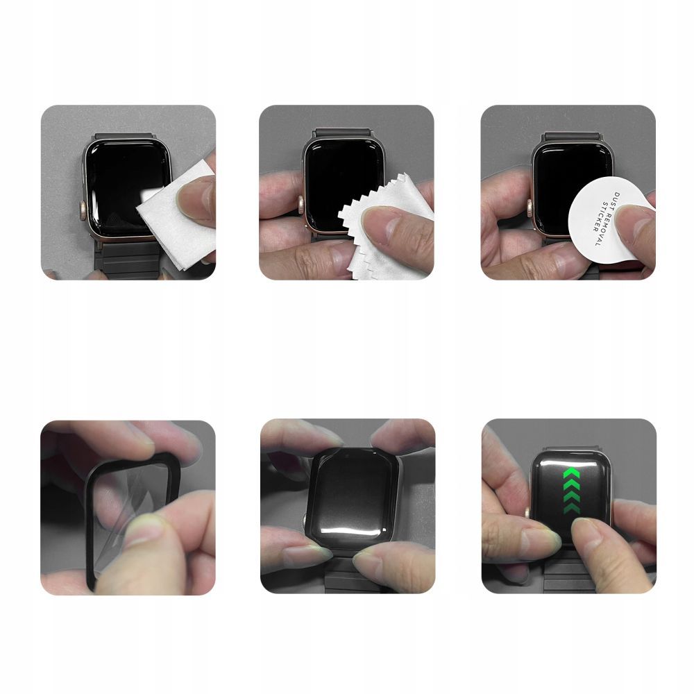 Tech-Protect Glass Fit+ stiklas Galaxy Watch Ultra 47 mm (2 vnt.) -- Samsung Galaxy Watch Ultra 47mm