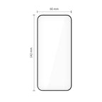 Tech-Protect Quick Set+ stiklas iPhone 15 Pro (2 vnt.) – juodas -- iPhone 15 Pro
