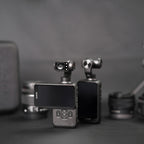 Ordro Pocket M5 3 ašies Gimbal kamera, 5K, vlogiams ir YouTube – juoda -- Cycling Accessories