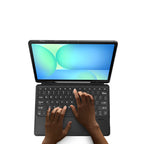 Dux Ducis DK dėklas-klaviatūra Samsung Tab S10 FE+ – juodas