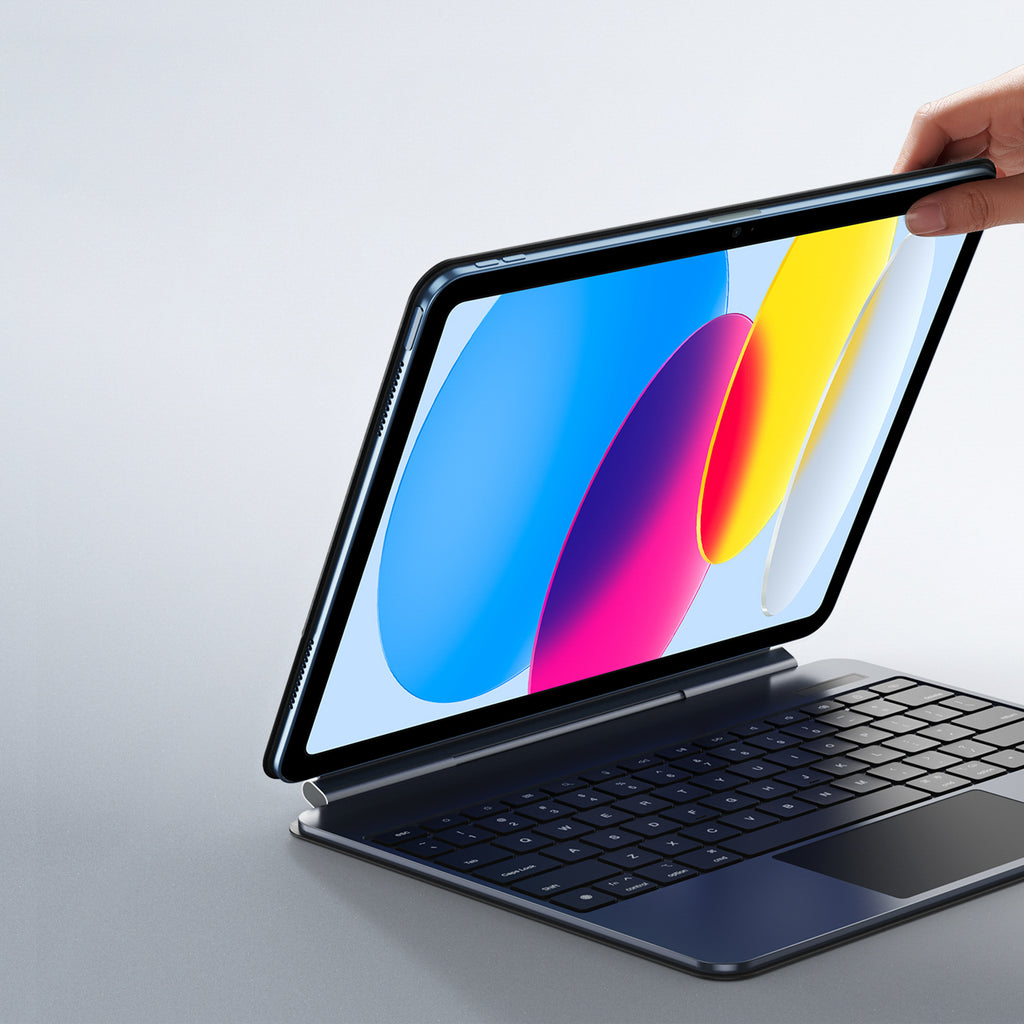 Dux Ducis (MK serijos) klaviatūros dėklas skirtas iPad 10" (2022) iPad 11" (2025) - juodas