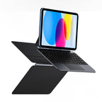 Dux Ducis (MK serijos) klaviatūros dėklas skirtas iPad 10" (2022) iPad 11" (2025) - juodas
