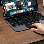 Dux Ducis (MK serijos) klaviatūros dėklas skirtas iPad 10" (2022) iPad 11" (2025) - juodas