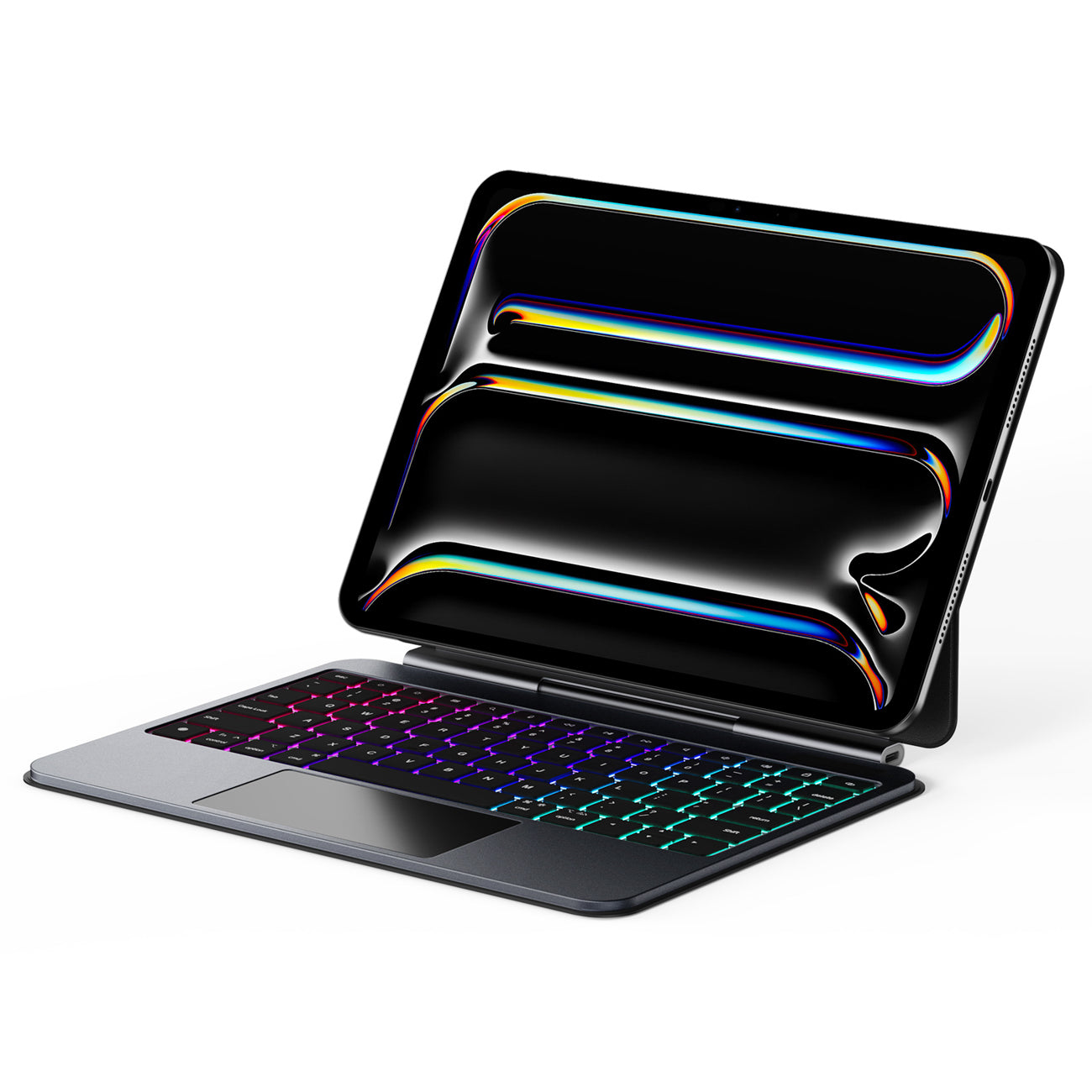 Dux Ducis (MK serijos) klaviatūros dėklas, skirtas iPad Pro 11" (2024) - juodas