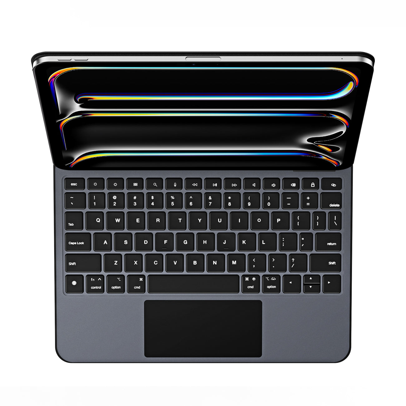 Dux Ducis (MK serijos) klaviatūros dėklas, skirtas iPad Pro 11" (2024) - juodas