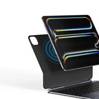 Dux Ducis (MK serijos) klaviatūros dėklas, skirtas iPad Pro 11" (2024) - juodas