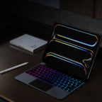 Dux Ducis (MK serijos) klaviatūros dėklas, skirtas iPad Pro 13" (2024) - juodas