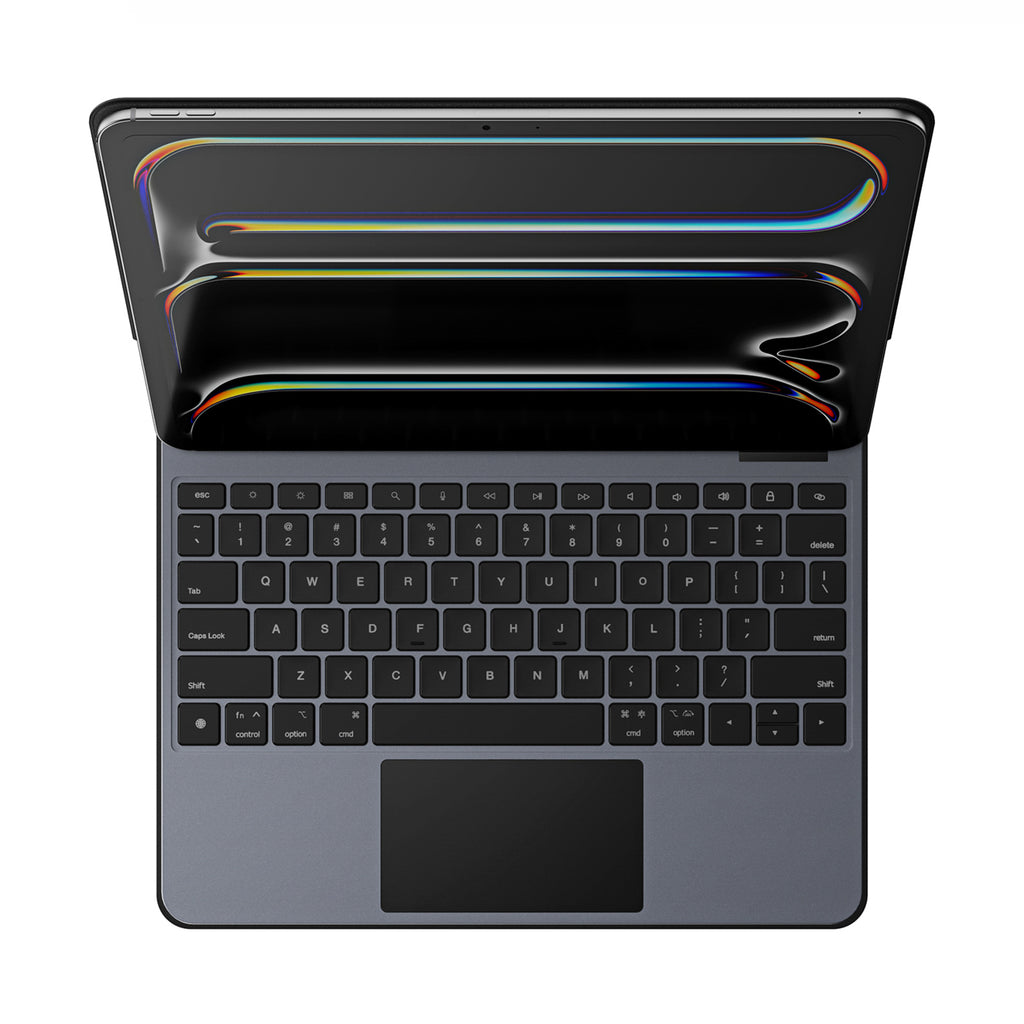 Dux Ducis (MK serijos) klaviatūros dėklas, skirtas iPad Pro 13" (2024) - juodas