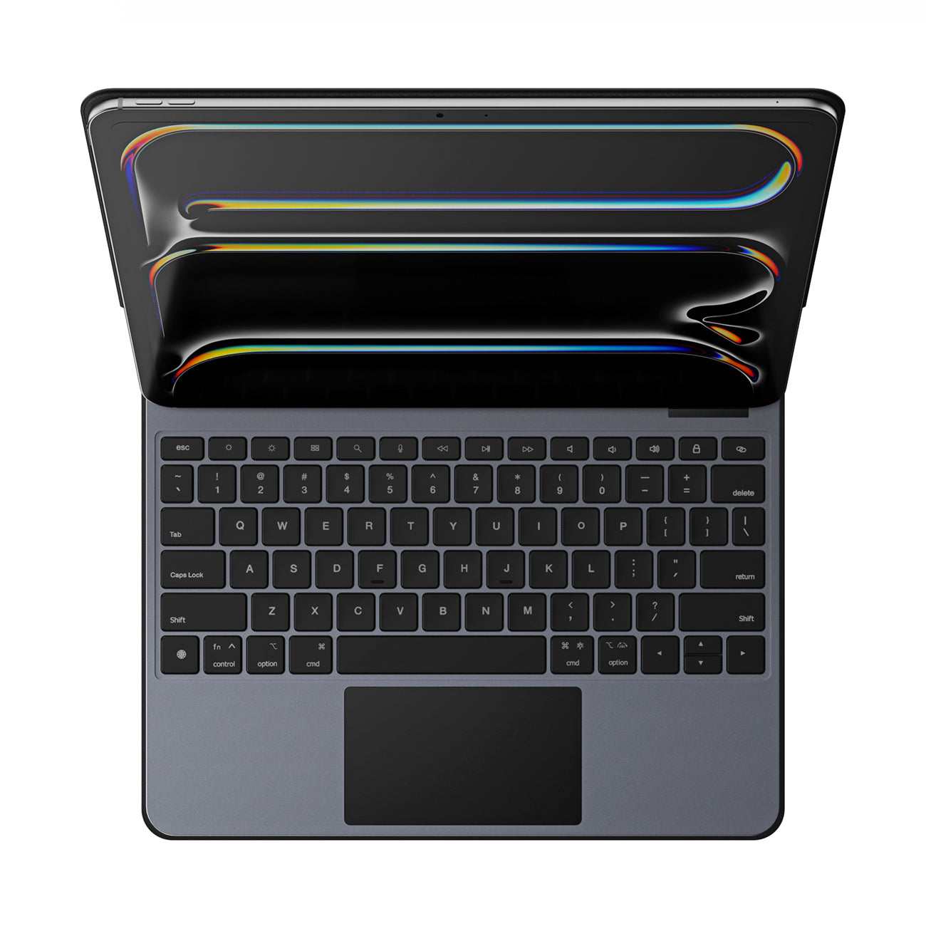 Dux Ducis (MK serijos) klaviatūros dėklas, skirtas iPad Pro 13" (2024) - juodas