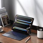 Dux Ducis (MK serijos) klaviatūros dėklas, skirtas iPad Pro 13" (2024) - juodas