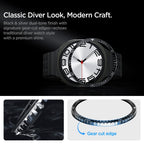 Spigen Bezel Tune naro dangtelis, skirtas Samsung Galaxy Watch 8 44mm - juodas