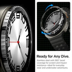 Spigen Bezel Tune naro dangtelis, skirtas Samsung Galaxy Watch 8 44mm - juodas