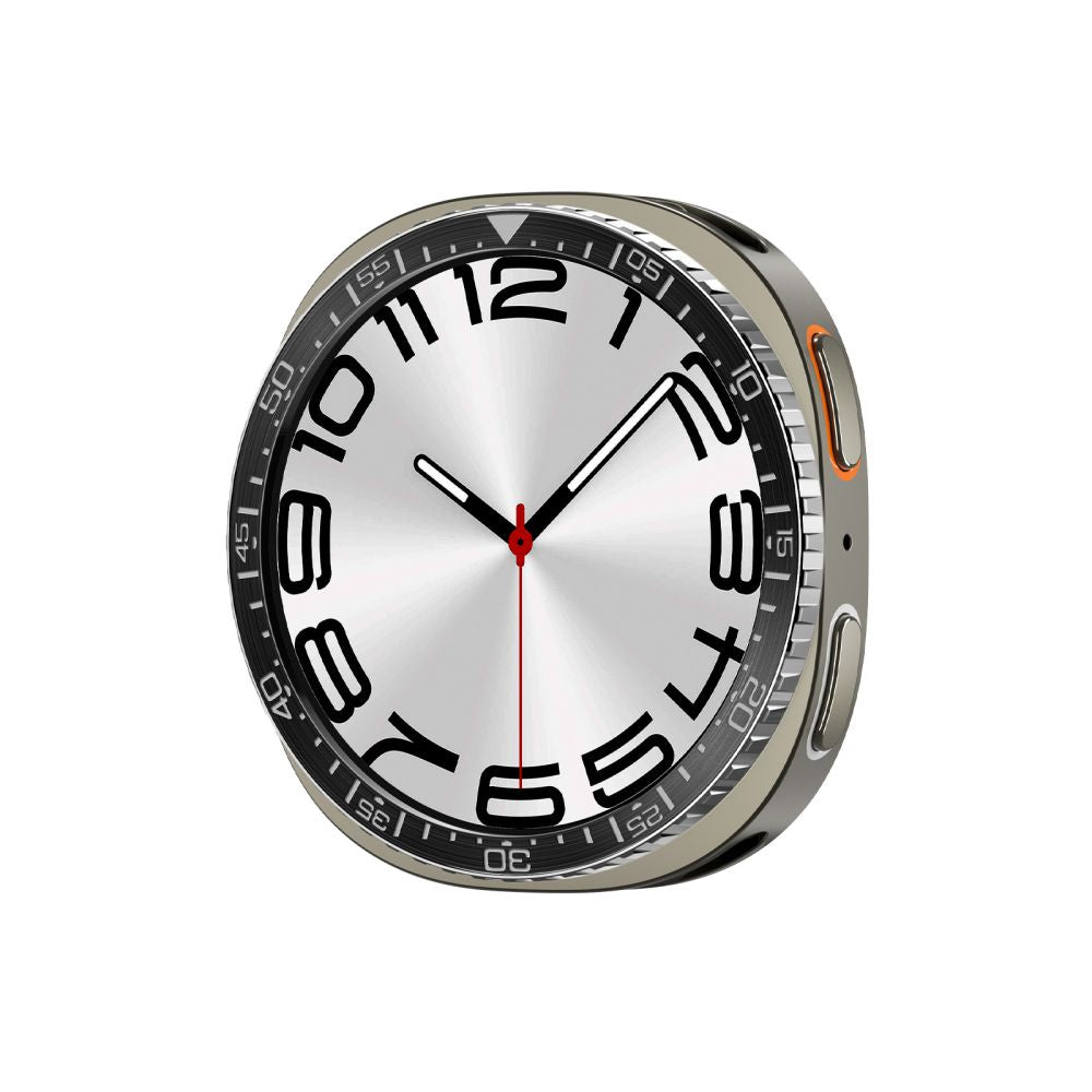 Spigen Bezel Tune naro dangtelis, skirtas Samsung Galaxy Watch 8 44mm - juodas