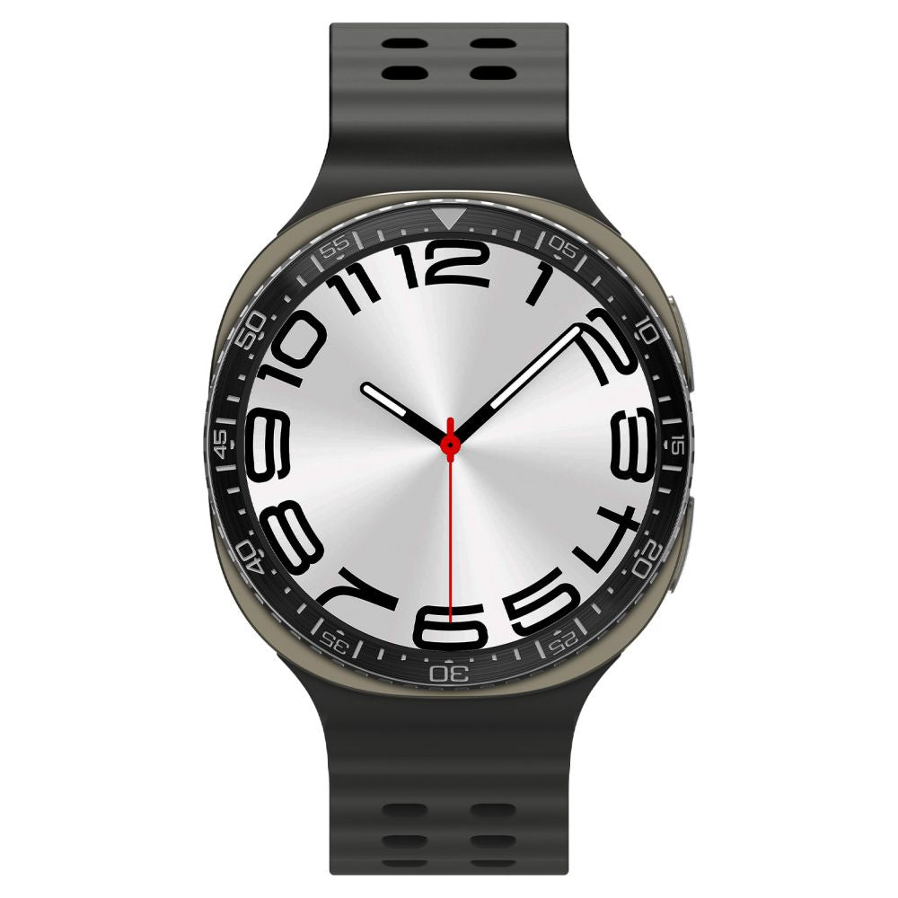 Spigen Bezel Tune naro dangtelis, skirtas Samsung Galaxy Watch 8 44mm - juodas