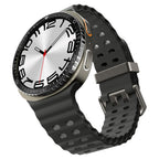 Spigen Bezel Tune naro dangtelis, skirtas Samsung Galaxy Watch 8 44mm - juodas