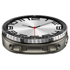 Spigen Bezel Tune naro dangtelis, skirtas Samsung Galaxy Watch 8 44mm - juodas