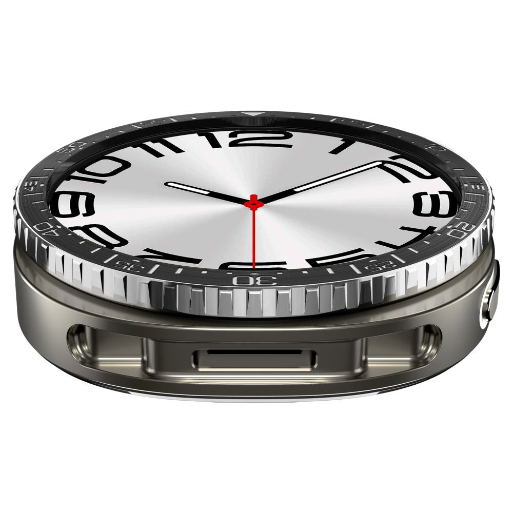 Spigen Bezel Tune naro dangtelis, skirtas Samsung Galaxy Watch 8 44mm - juodas