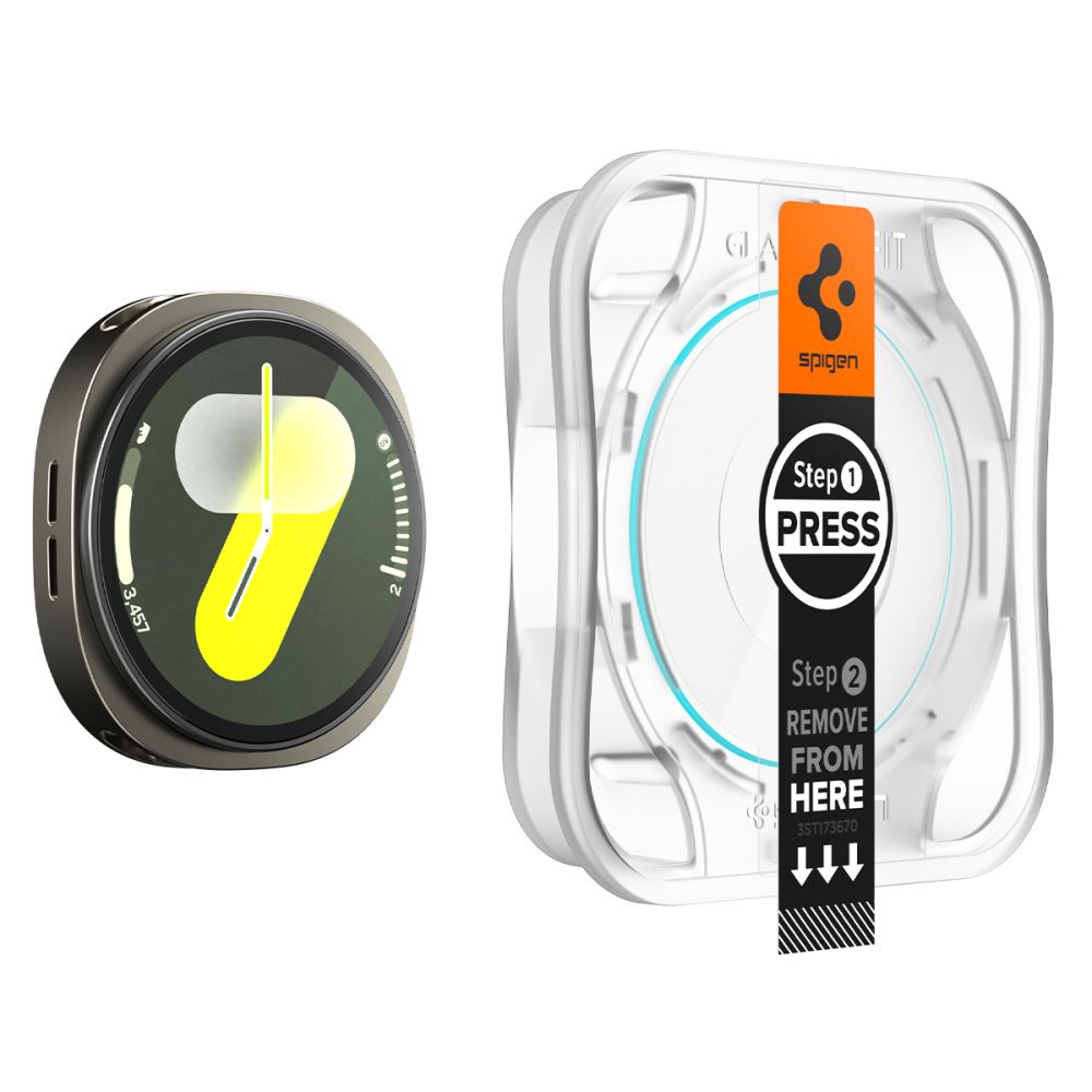 Spigen Glas TR EZ Fit grūdintas stiklas Galaxy Watch 8 44 mm