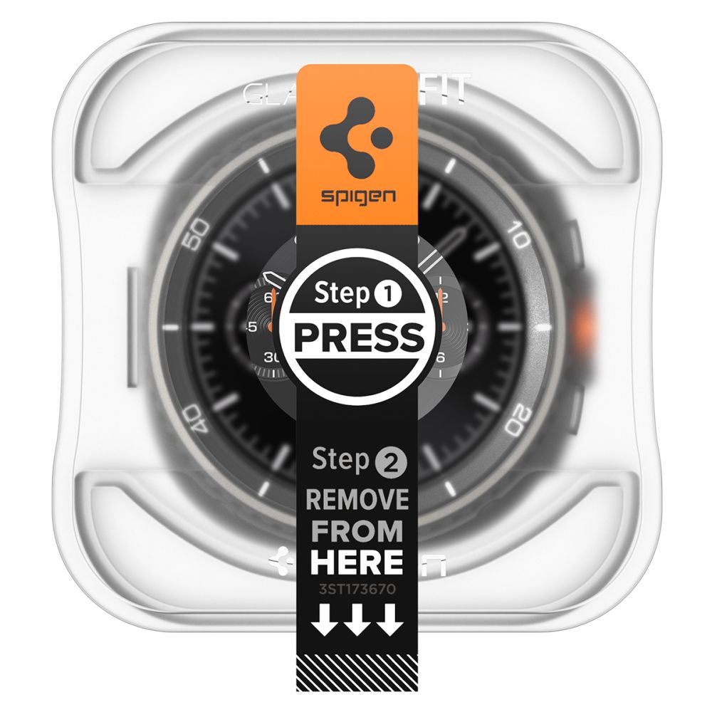 Spigen Glas.TR EZ Fit grūdintas stiklas Galaxy Watch 8 46 mm