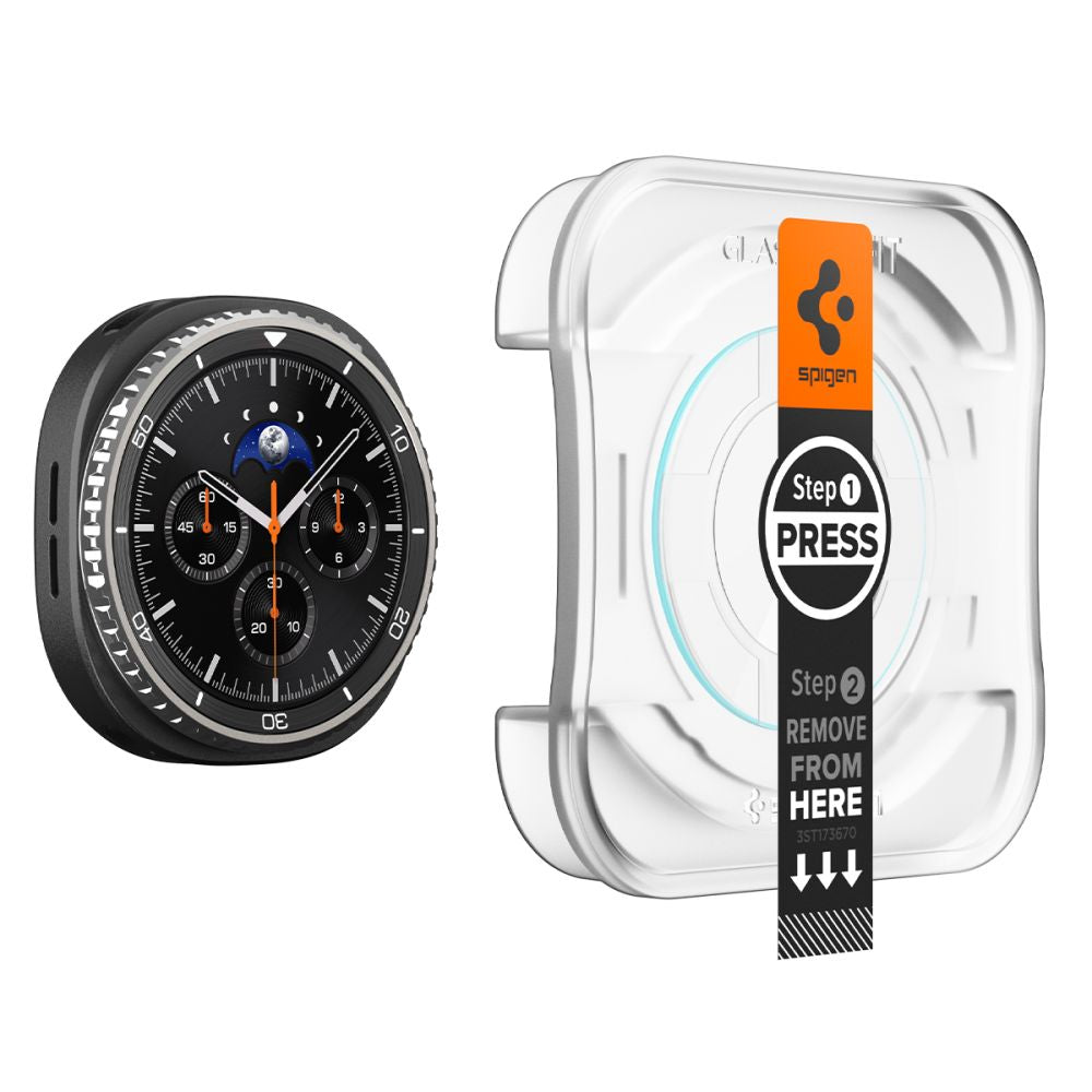 Spigen Glas.TR EZ Fit grūdintas stiklas Galaxy Watch 8 46 mm
