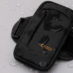 Tech-Protect M6 Universal Sport Armband - juoda ir oranžinė -- Cycling Accessories