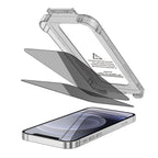 Tech-Protect Spy+ privatumo stiklas iPhone 12/12 Pro (2 vnt.) -- iPhone 12