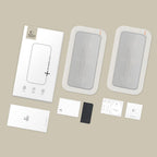 Tech-Protect Spy+ privatumo stiklas iPhone 12/12 Pro (2 vnt.) -- iPhone 12