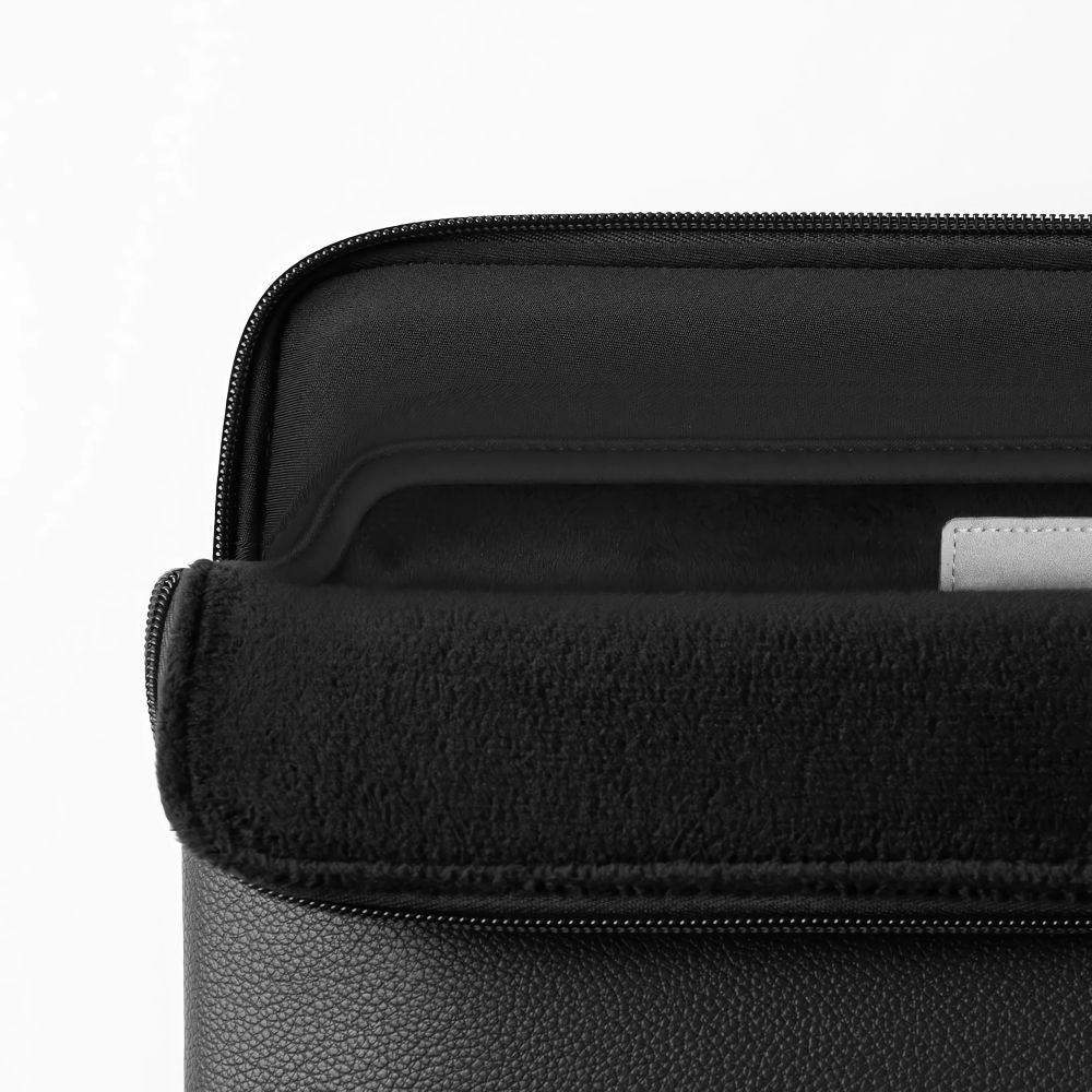Tech-Protect Fleece nešiojamojo kompiuterio dėklas 15-16 - Juodas -- Laptop Bags