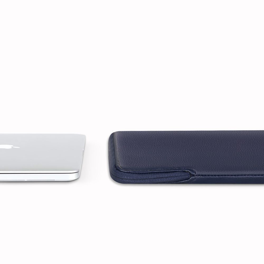Tech-Protect Fleece Nešiojamojo Kompiuterio Dėklas 15-16 - Tamsiai Mėlynas -- Laptop Bags