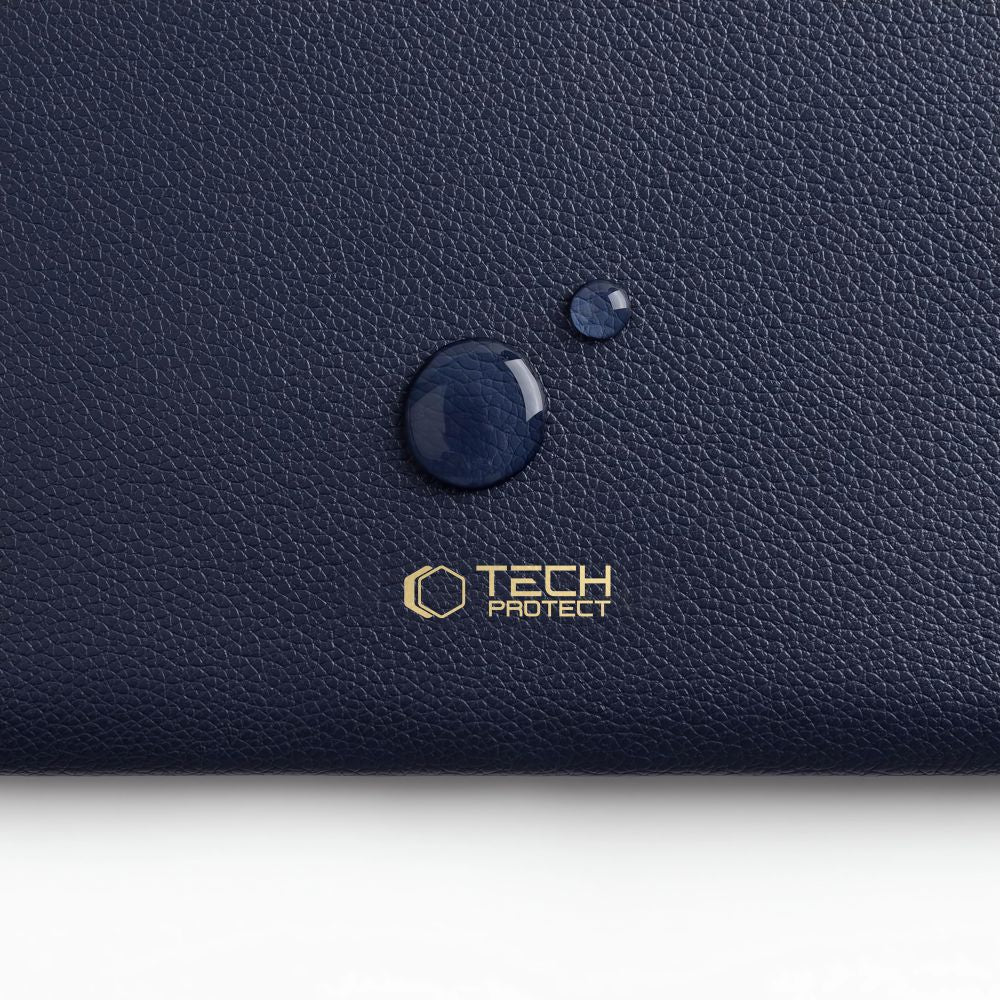 Tech-Protect Fleece Nešiojamojo Kompiuterio Dėklas 15-16 - Tamsiai Mėlynas -- Laptop Bags