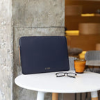 Tech-Protect Fleece Nešiojamojo Kompiuterio Dėklas 15-16 - Tamsiai Mėlynas -- Laptop Bags
