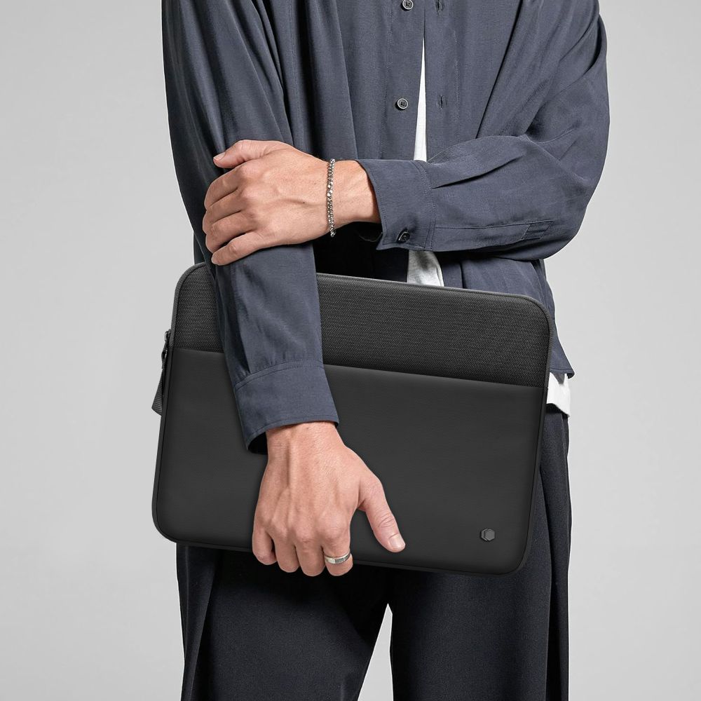Tech-Protect Sleeve Nešiojamojo Kompiuterio Dėklas 13-14 - Juodas -- Laptop Bags