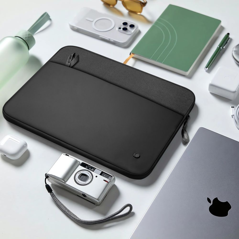 Tech-Protect Sleeve Nešiojamojo Kompiuterio Dėklas 13-14 - Juodas -- Laptop Bags