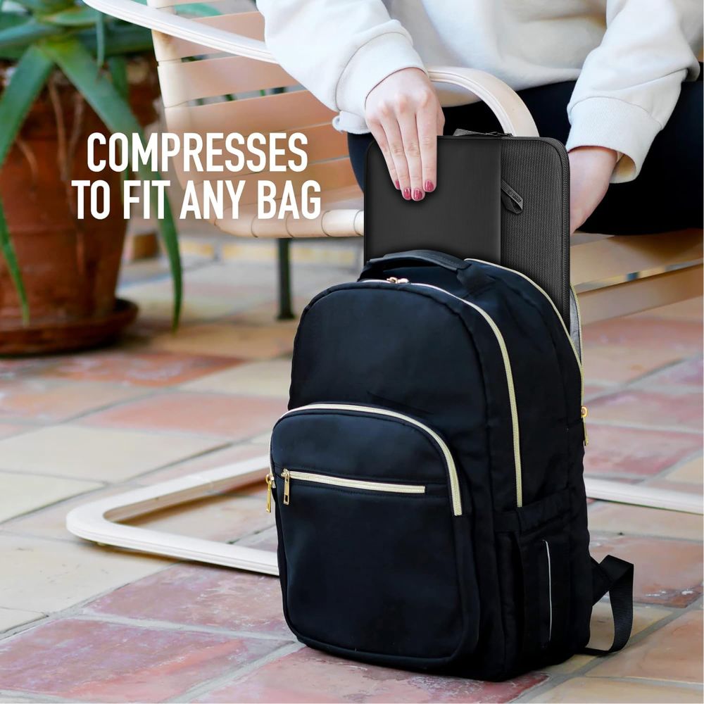 Tech-Protect Sleeve Nešiojamojo Kompiuterio Krepšys 15-16 - Juodas -- Laptop Bags
