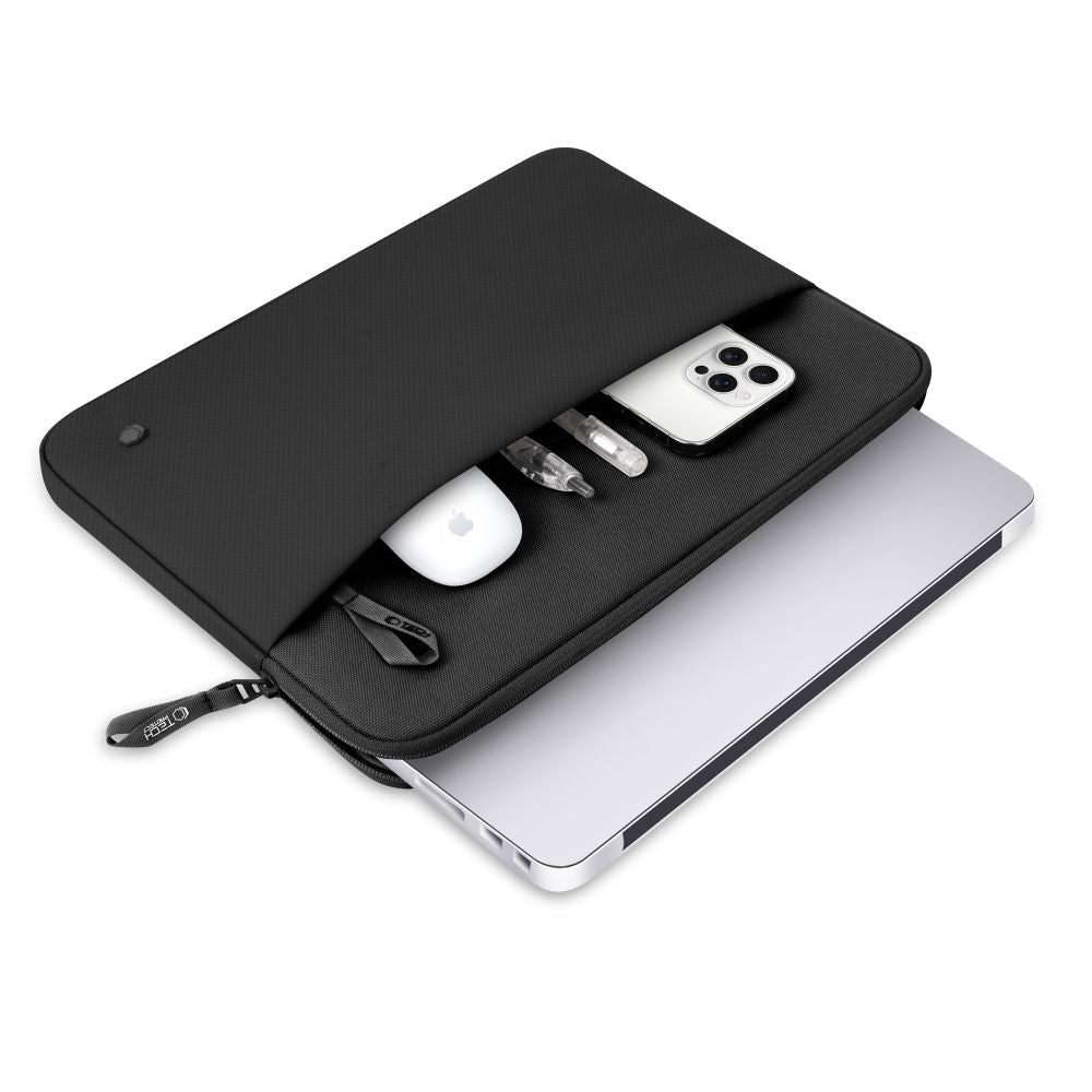Tech-Protect Sleeve Nešiojamojo Kompiuterio Krepšys 15-16 - Juodas -- Laptop Bags