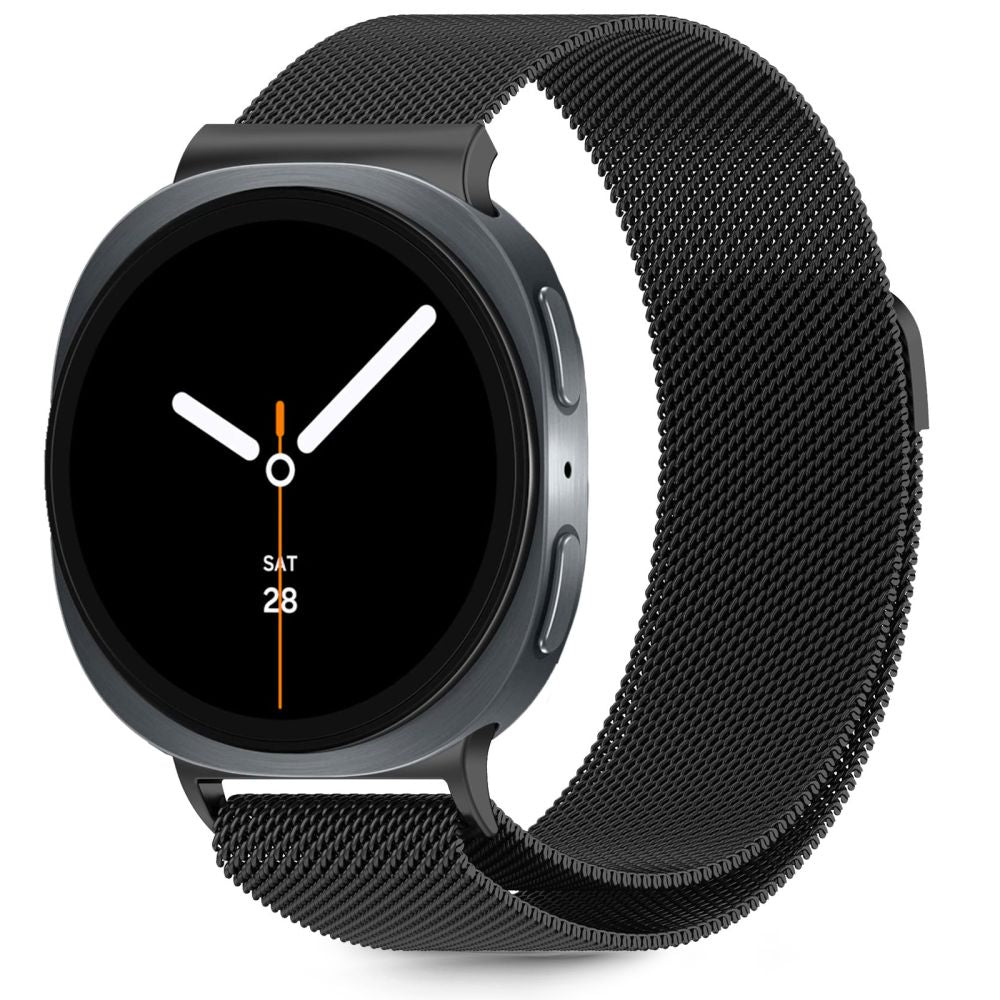 Tech-Protect MilaneseBand, skirta Samsung Galaxy Watch 40/44/46 mm – juoda -- Samsung Galaxy Watch 40
