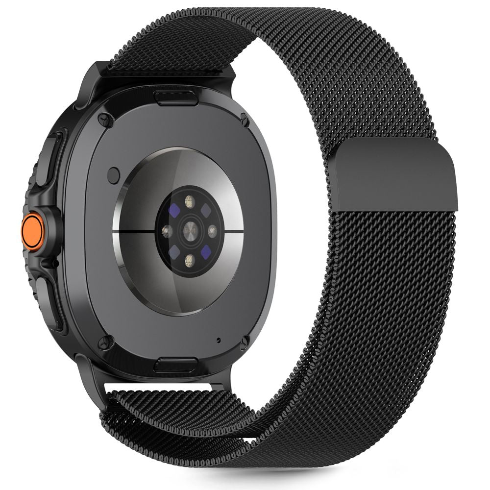 Tech-Protect MilaneseBand, skirta Samsung Galaxy Watch 40/44/46 mm – juoda -- Samsung Galaxy Watch 40