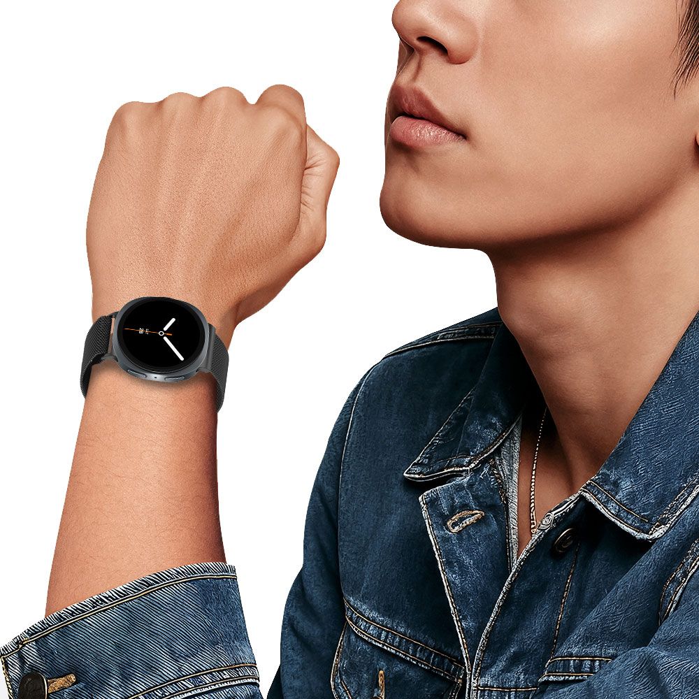 Tech-Protect MilaneseBand, skirta Samsung Galaxy Watch 40/44/46 mm – juoda -- Samsung Galaxy Watch 40