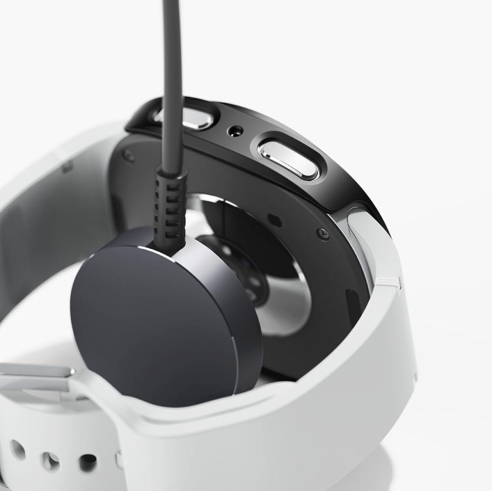 Ringke Slim 2-pack dėklas skirtas Samsung Galaxy Watch 8 40mm - skaidri-matinė juoda -- Samsung Galaxy Watch 8