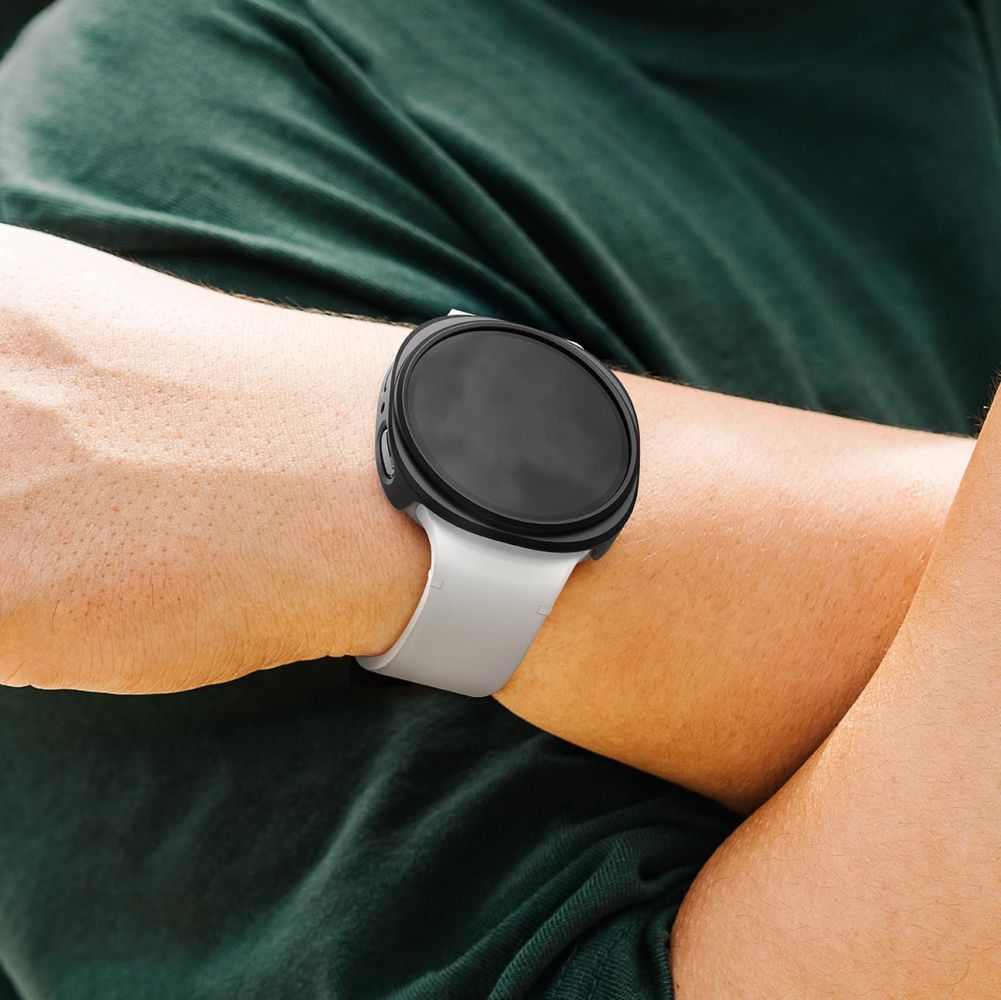 Ringke Slim 2-pack dėklas skirtas Samsung Galaxy Watch 8 40mm - skaidri-matinė juoda -- Samsung Galaxy Watch 8