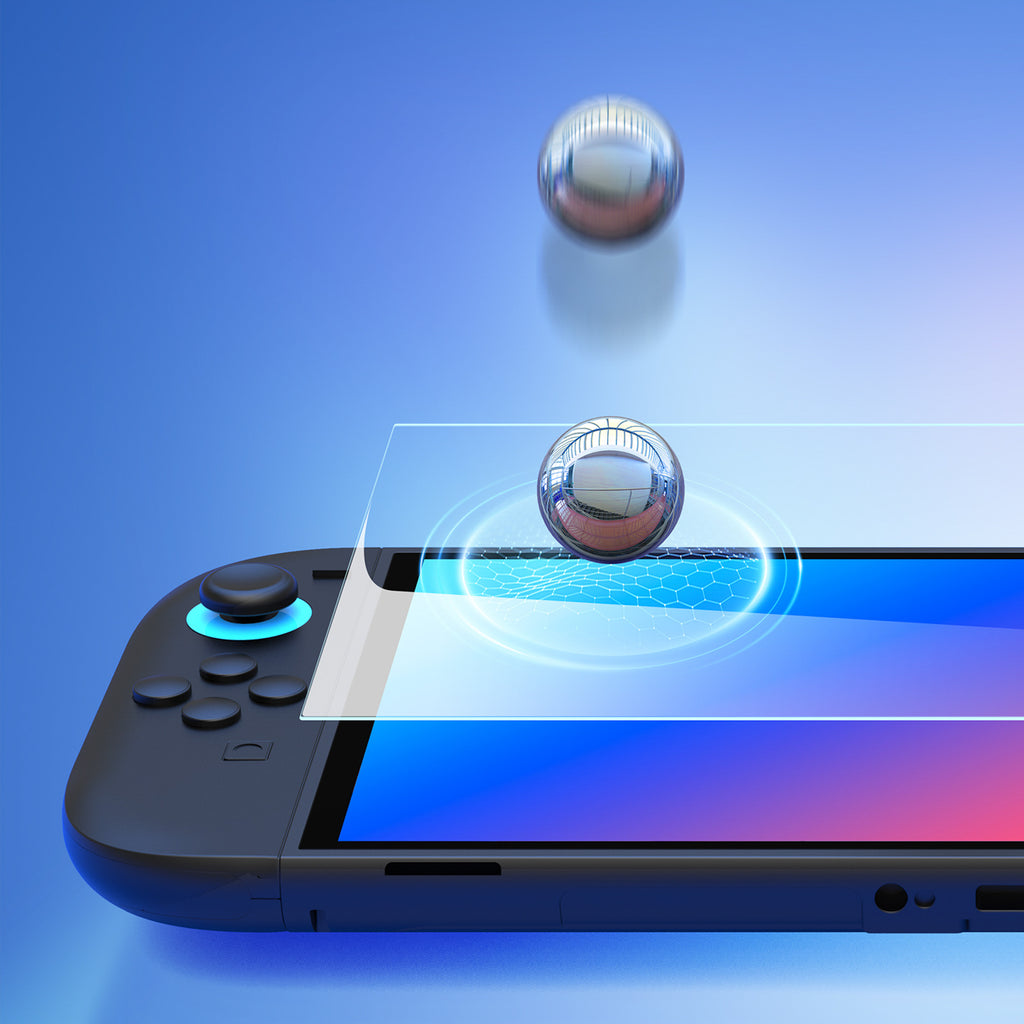 Dux Ducis HD grūdintas stiklas, skirtas Nintendo Switch 2 su montavimo rėmeliu -- Cell phone tempered glass