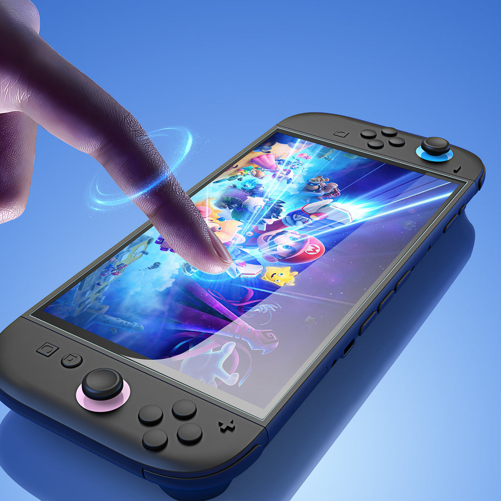 Dux Ducis HD grūdintas stiklas, skirtas Nintendo Switch 2 su montavimo rėmeliu -- Cell phone tempered glass