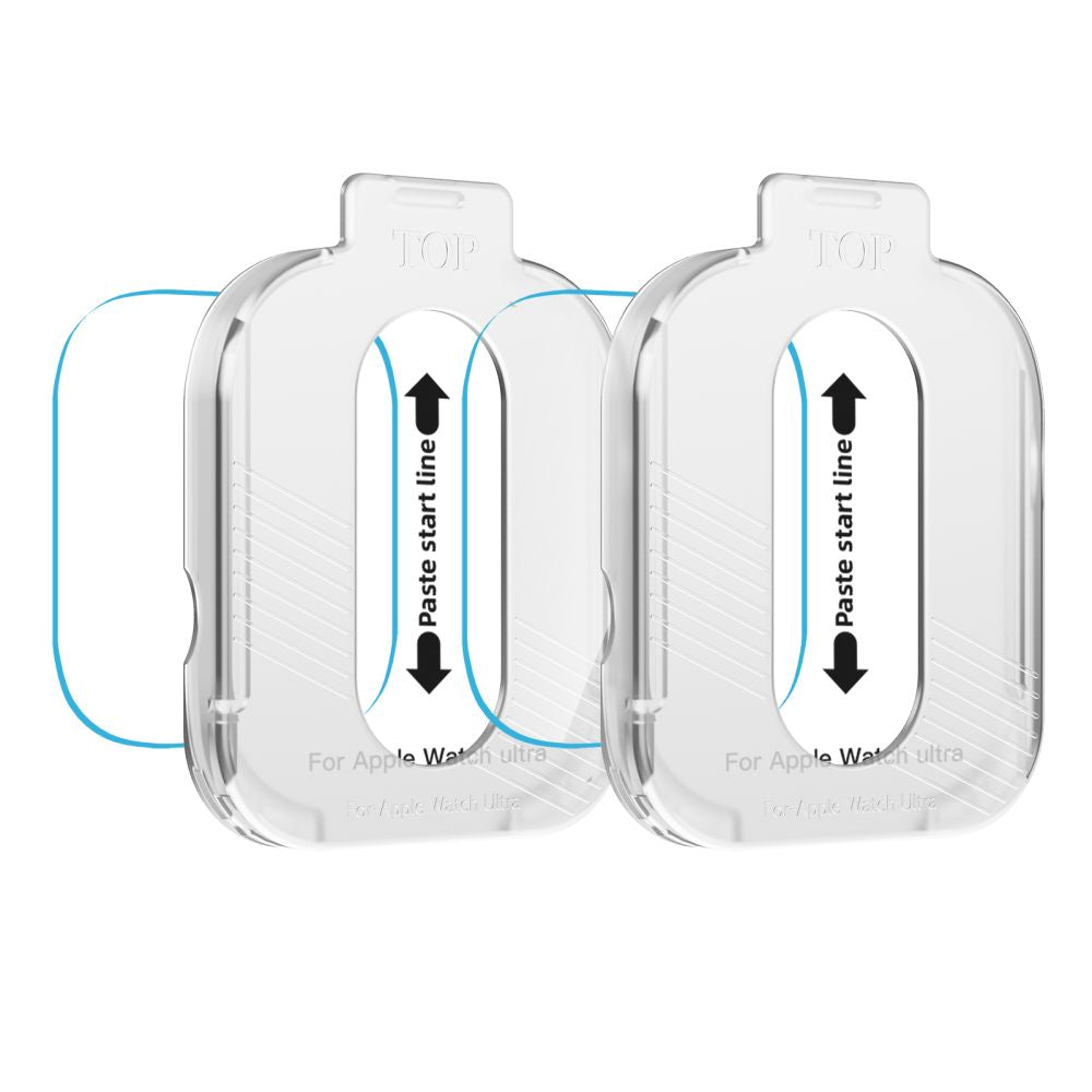 Tech-Protect grūdintas stiklas Apple Watch Ultra 49 mm (2 vnt.) -- Apple Watch Ultra (49mm)