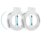 Tech-Protect Easy Set+ stiklas Huawei Watch GT 5 41 mm, 2 vnt. -- Huawei Watch GT 5 (41mm)