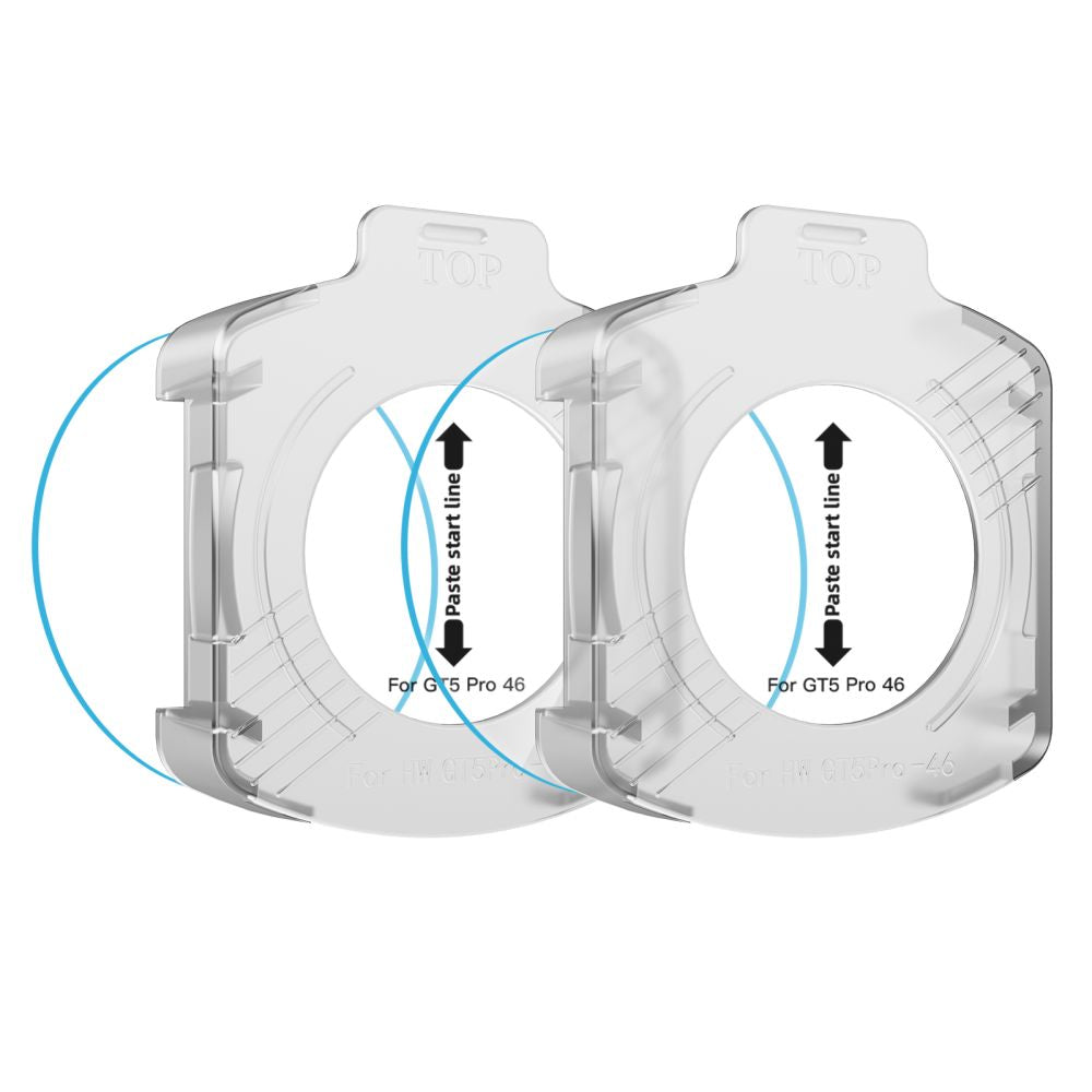 Tech-Protect Easy Set+ stiklas Huawei Watch GT 5 Pro 46 mm (2 vnt.) -- Huawei Watch GT 5 Pro (46mm)